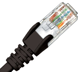 CABLE PATCH LEAD CAT6 2M BLACK