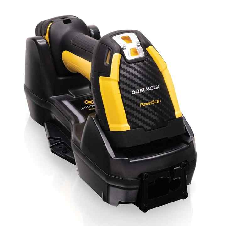 Datalogic PowerScan PBT9600 Kit, Standard Range, Bluetooth, Removable Battery, USB (includes scanner, cradle, cable, power supply and power cord)