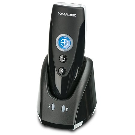 Datalogic RIDA DBT6420 Bluetooth Pocket 2D Imager, USB Kit, Black (includes scanner, BC6020-BK base and USB cable)