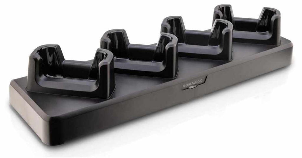 Datalogic Dock, 4-Slot Charging/Data (Ethernet) for Memor 12/17 and 30/35 (requires power supply 94ACC0380 and regional power cord)