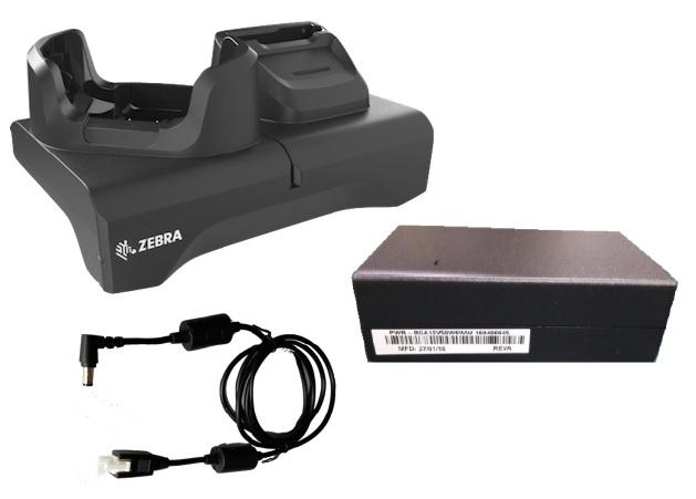 Zebra Dock Desk Kit for TC73/TC78, Ethernet/Charge, 1-Bay