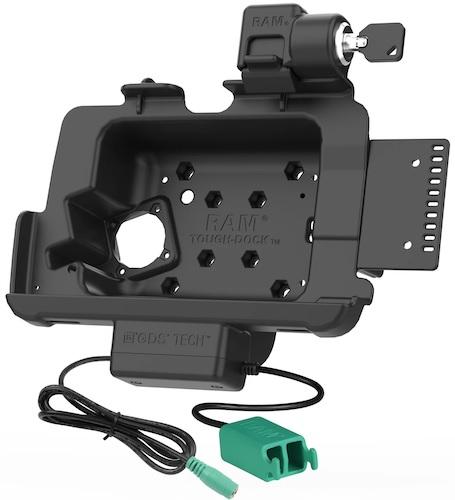 ZEBRA RAM CRADLE CHARGE/COMM DUAL/USB ET40/45 8IN