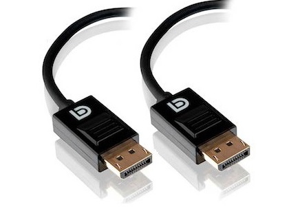CABLE DISPLAY PORT MALE TO MALE 4K 5M