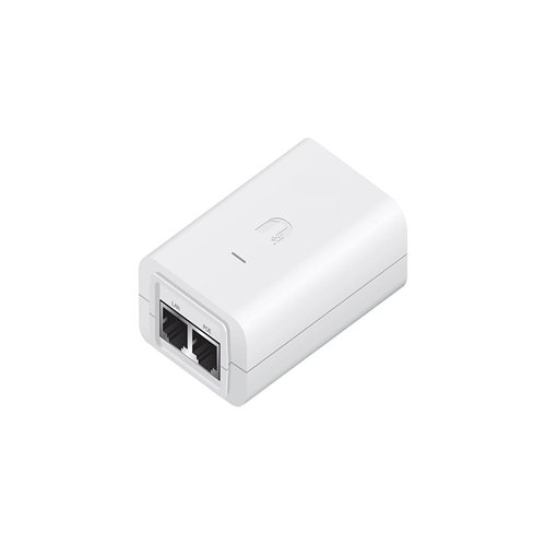 Ubiquiti 24 V DC PoE Adapter, Surge and Clamping Protection, Maximum Surge Discharge, AC Cable with Earth Ground, White