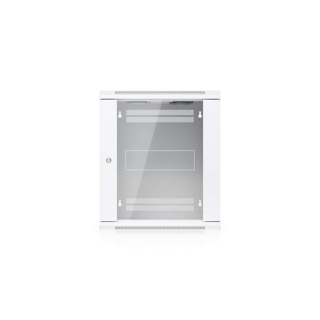 Ubiquiti 12U Rack Cabinet,Fully Assembled Wall-Mount Rack** No Fan Included** Removable Panels,Space-Efficient Small-Scale Deployment