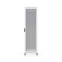 Ubiquiti 42U Rack Cabinet,Assembled Floor Rack, Built-In Fans, Removable Panels, Lockable Casters, Optimal Airflow, Heavy-Duty ,Easy Equipment Access