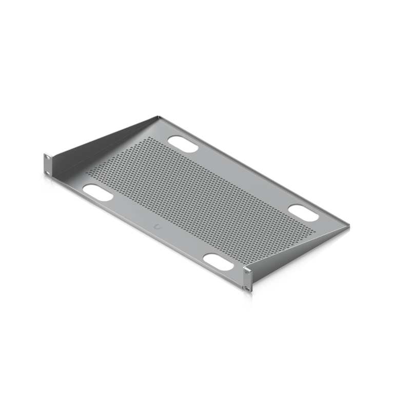 Ubiquiti Fixed Rack Shelf, 1U Fixed Cantilever Shelf For Mounting Non-RackMount Devices In Standard 19" Racks