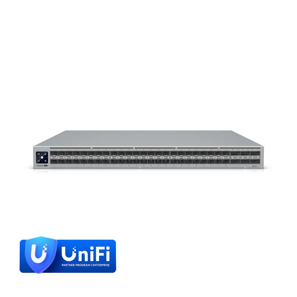 [NHU-ECS-AGGREGATION] Ubiquiti Enterprise Campus Aggregation,High-density 100G/25G Layer 3 Etherlighting Aggregation Switch, With MC-LAG Support  *Require Deal Reg*