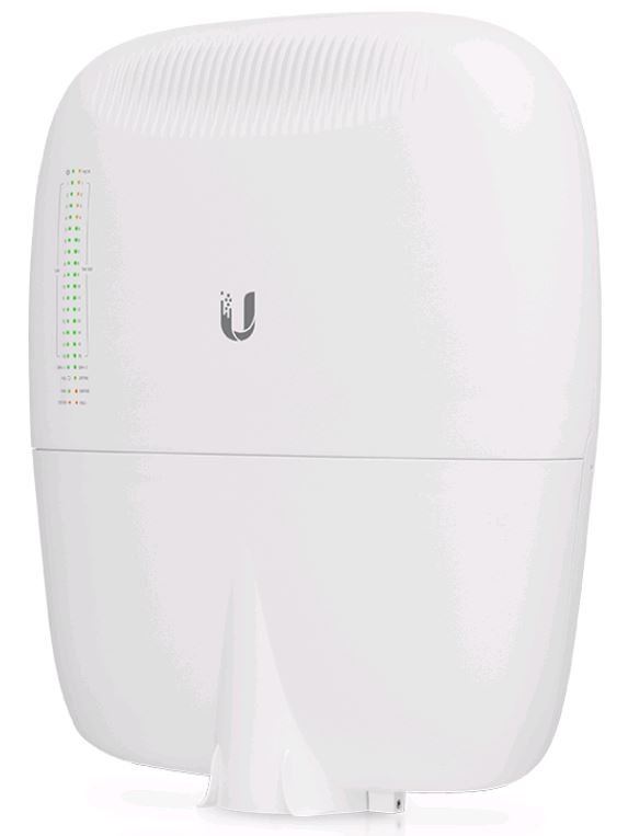 [NHU-EP-S16] Ubiquiti EdgePoint S16, 16 Port PoE Outdoor WISP Switch - 4x 54v/24v PoE Ports, 12x 802.3af 48v PoE Ports - ESD Power Protection,Pole/Wall Mount