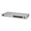 Ubiquiti UniFi 24 port Managed Gigabit Switch - 24x Gigabit Ethernet Ports, with 2xSFP - Touch Display - Fanless - GEN2,