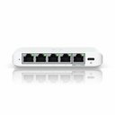 Ubiquiti Flex Mini 2.5G, (4) 2.5 GbE Ports, (1) 2.5 GbE PoE Input Port for Power,