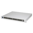 Ubiquiti UniFi 48-port Managed Gigabit Layer2 & Layer3 Switch, Auto-sensing 802.3at PoE+ & 802.3bt PoE, SFP+, Touch Display,  600W GEN2,