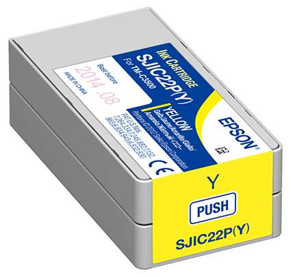 EPSON Yellow Ink Catridge for ColorWorks TMC3500 (32.6ml)