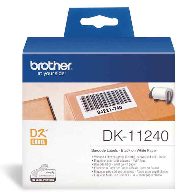BROTHER LABEL STD 102X51 LARGE MULTI 600/R WHITE