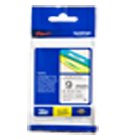 BROTHER TZE TAPE 9MM BLACK ON RED