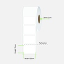 LABEL THERM PERM 105X76 1ACS 1500/R 76MM PERF