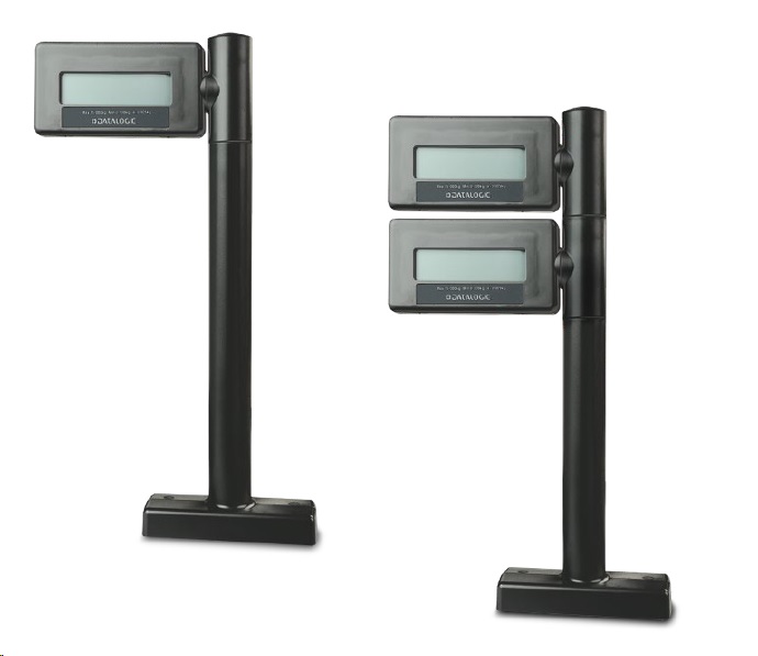 [SCDA90ACC0508] DATALOGIC REMOTE DISPLAY DUAL BLK FOR 9600I/9900I