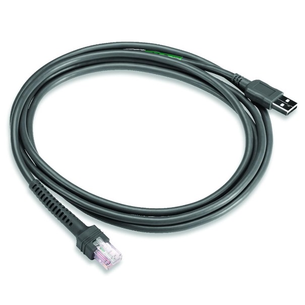 ZEBRA CABLE DATA SCANNER USB-SHIELDED 2.1M STR