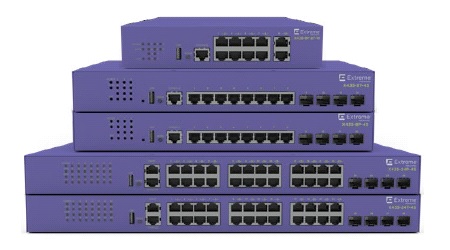 EXTREME SWITCH X435-8P-2T-W WITH WALL MOUNT KIT
