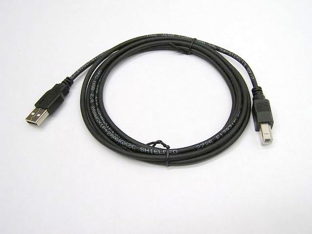 PRINTER CABLE USB A/B BLK