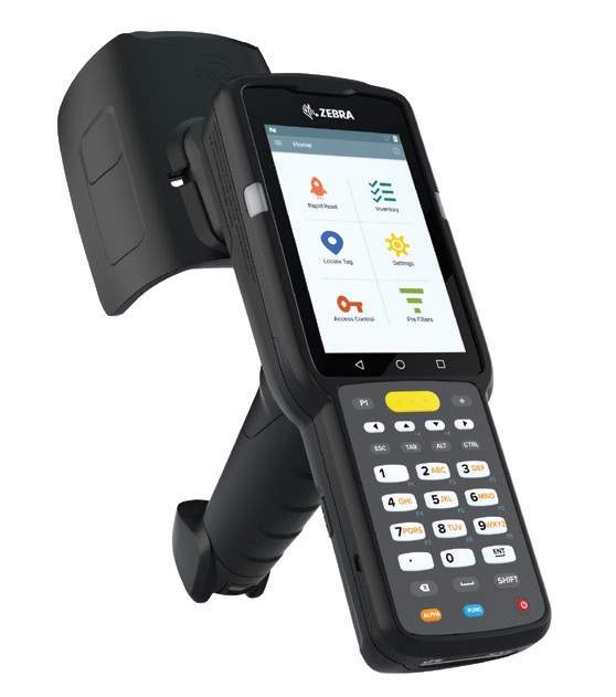 MC3390XR UHF RFID GUN LINEAR ANTENNA 802.11 A/B/G/N/AC SE4750MR 2D IMAGER 47 KEY EXTENDED CAPACITY BATTERY GMS 4GB RAM/32GB ROM