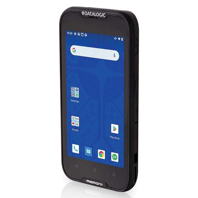 Datalogic Memor 11 Full Touch PDA, Wi-Fi + LTE, 4GB/32GB, High Performance 2D Imager with Green Spot, Android 11 with GMS, Black