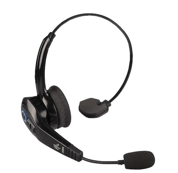 Zebra Audio Headset, Rugged, HS3100, Over the Head, Bluetooth