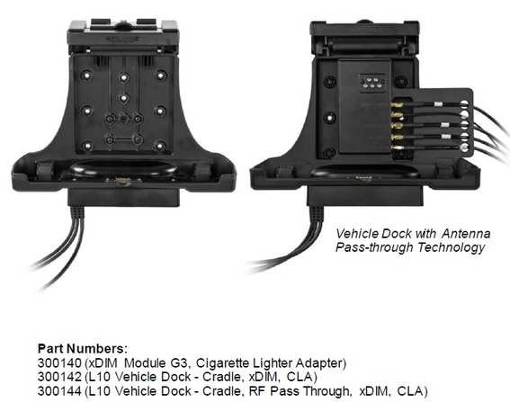 ZEBRA DOCK VEHICLE DIM/CLA L10