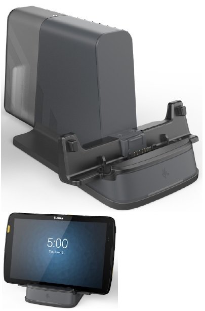 Zebra ET4X Connect Cradle (Workstation) - allows to connect a tablet (8/10") to an external monitor and multiple peripherals/includes HDMI