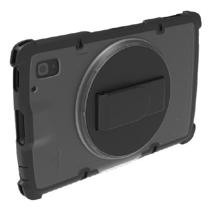 ZEBRA INFOCASE 10-IN RUGGED CASE ROTATING H/STRAP