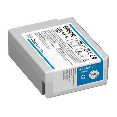 EPSON Cyan Ink Cartridge for ColorWorks C4010 (50ml)