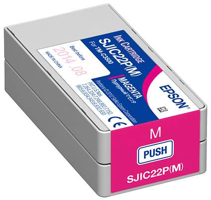 [INESJIC22PM] EPSON Magenta Ink Catridge for ColorWorks TMC3500 (32.6ml)