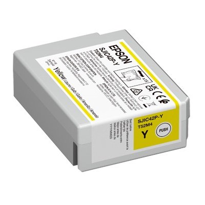 EPSON Yellow Ink Cartridge for ColorWorks C4010 (50ml)