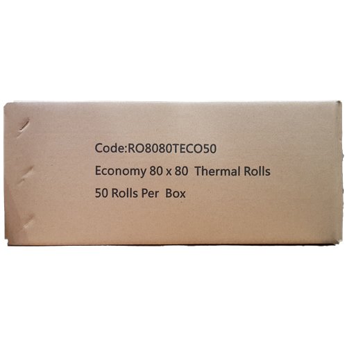 ECO PAPER THERMAL 80X80 50 ROLLS/BOX (Eftpos Terminal)