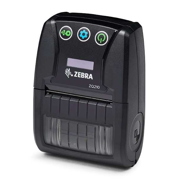 Zebra Printer ZQ210, Mobile Label, 2", 16MB, Bluetooth