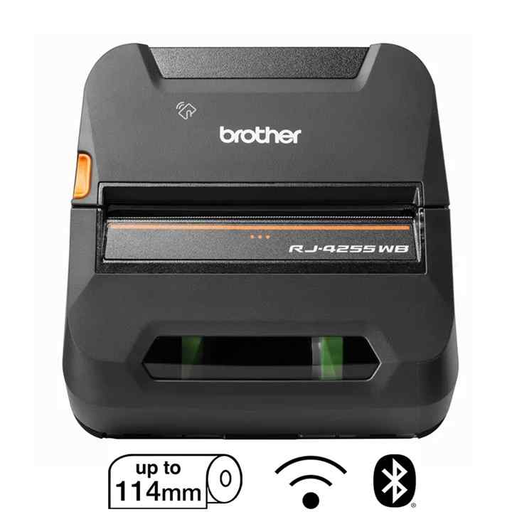 BROTHER PRINTER RJ-4255WB KIT WIFI/BT 203 DPI 4IN