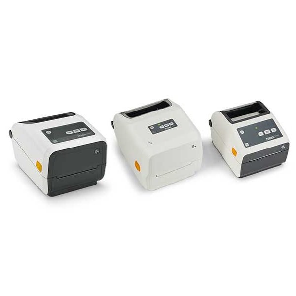 Zebra Printer ZD421, Thermal Transfer, Desktop,  Healthcare, 300DPI, BTLE5, Ethernet, USB, USB Host, Swiss Font, EZPL