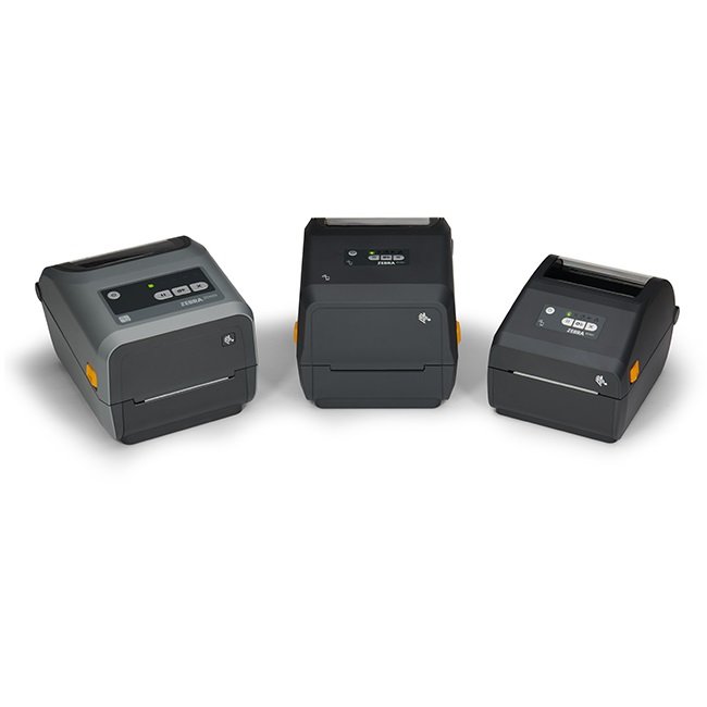 Zebra Printer ZD421, Thermal Transfer, Desktop, Ribbon Cartridge, 203DPI, BTLE5, USB, USB Host, Modular Connectivity Slot