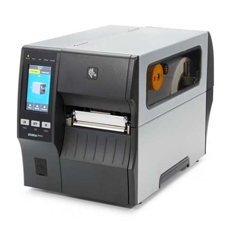 Zebra Printer ZT411, Thermal Transfer, Midrange, 4", 203DPI, BT4.1, USB, USB Host, 10/100 Ethernet, On-metal, RFID UHF Encoder: Rest of World