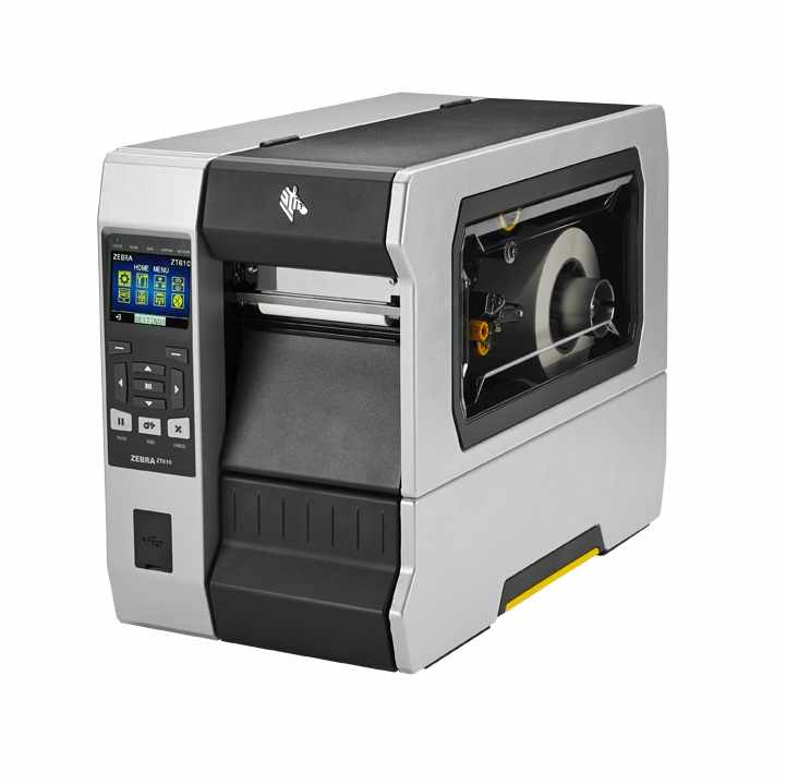 Zebra Printer ZT610, Thermal Transfer, 4", 600DPI, USB, Gigabit Ethernet, BT4.0, USB Host, Rewind, Colour, ZPL, Touch, Multi
