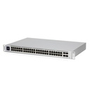 Ubiquiti UniFi 48-Port Managed Gigabit Layer2 & Layer3 Switch - 48x Gigabit Ethernet Ports, 4x SFP+ Ports - Touch Display - GEN2,