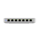 Ubiquiti Ultra 60W, Compact 8-port Layer 2 GbE PoE Switch, Versatile Mounting, 7 GbE PoE+ Output ports, 1 GbE Port, Includes PSU,