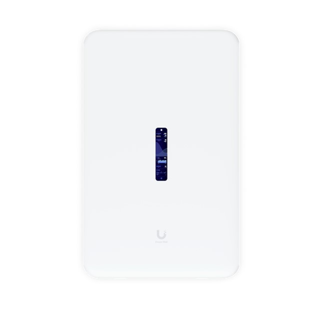 [NHU-UDW] Ubiquiti UniFi Dream Wall, Wall-mountable UniFi Cloud Gateway, Built-in WiFi 6 Access Point, PoE Switching, UniFi OS Console, 3.5+ Gbps