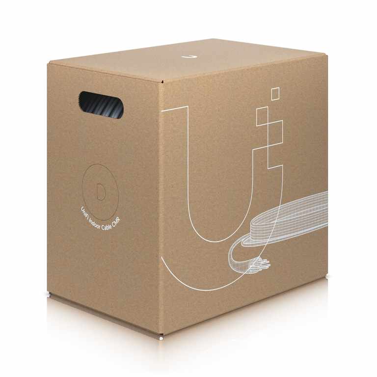 [NHU-UC-C6-CMR] Ubiquiti UniFi Ethernet Cable, Category 6 UTP (Unshielded Twisted Pair),  Up To 10G Ethernet, 304m, Anti-crosstalk Divider