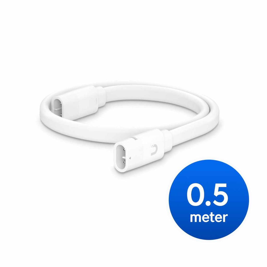 Ubiquiti UISP TransPort Power Cable, 0.5m, Single Unit, For Use With UISP-BOX, Fire-resistant TPE jacket,