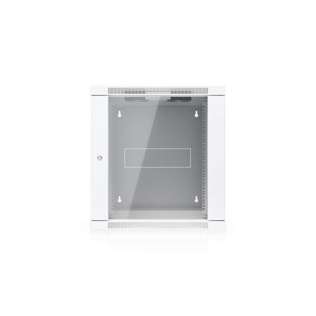 Ubiquiti 12U Rack Cabinet,Fully Assembled Wall-Mount Rack** No Fan Included** Removable Panels, Space-Efficient Small-Scale Deployment