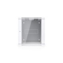 Ubiquiti 12U Rack Cabinet,Fully Assembled Wall-Mount Rack** No Fan Included** Removable Panels, Space-Efficient Small-Scale Deployment