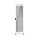 Ubiquiti 42U Rack Cabinet,Fully Assembled Floor Rack,Built-In Fans,Removable Panels,Lockable Casters,Optimal Airflow,Heavy-Duty,Easy Equipment Access.