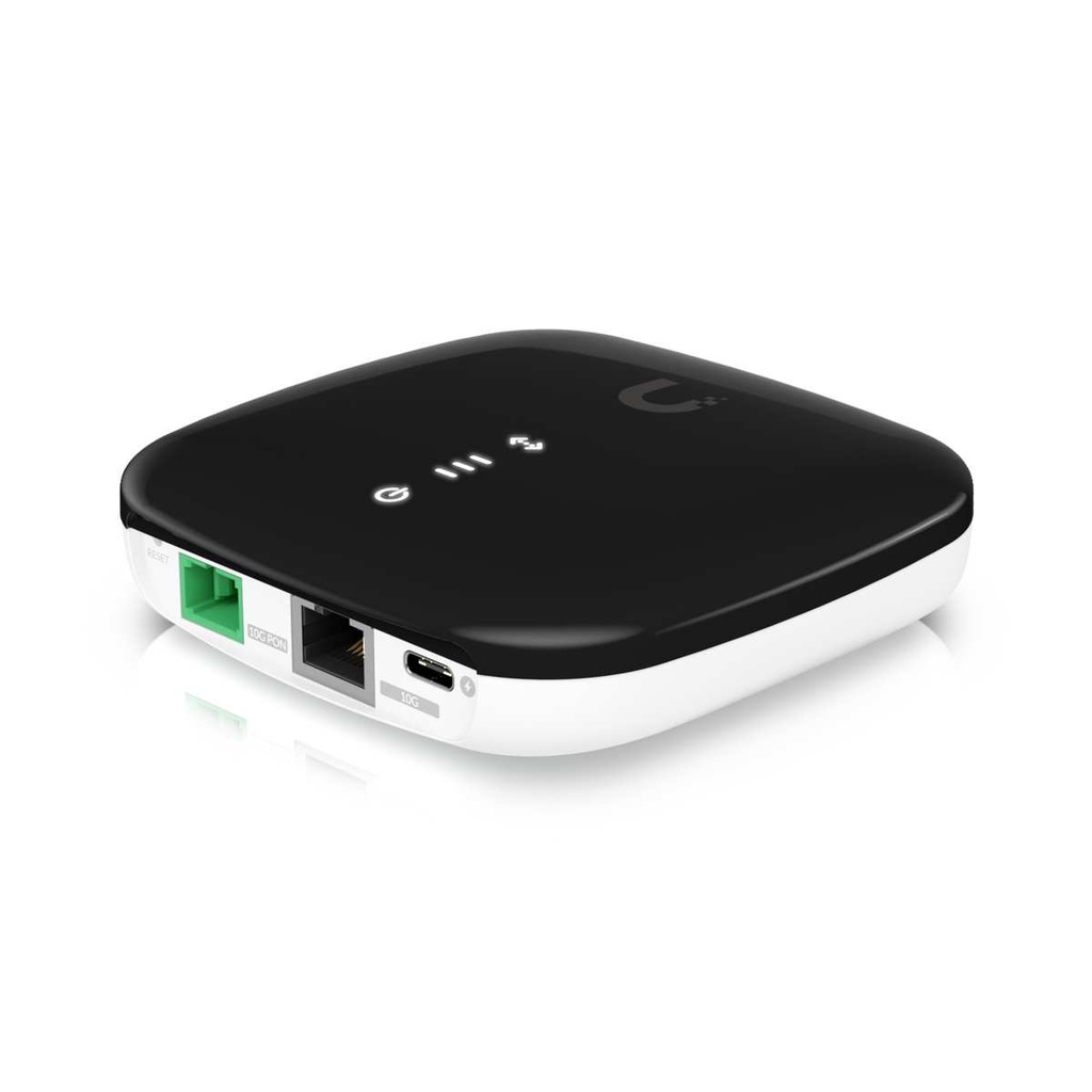 Ubiquiti UISP Fiber XG-PON CPE, Optical Network can Deliver 2.5Gbps Uplink/10Gbps Downlink Speeds Over Distances Up to 20 km,