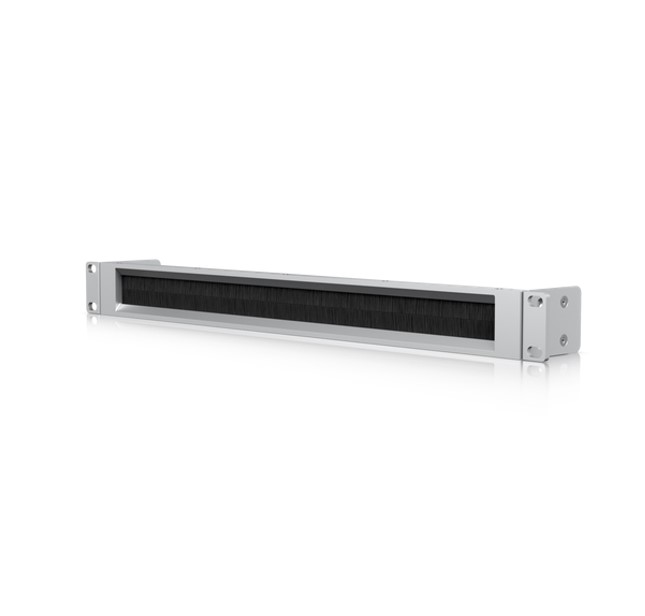 Ubiquiti 1U Rack Mount OCD Panel Brush, Silver Brush Panel, Compatible With The Toolless Mini Rack